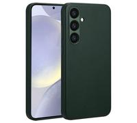 Coque pour Samsung Galaxy S24 Plus Cuir véritable Cedar Vert