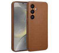 Coque pour Samsung Galaxy S24 Cuir véritable Sienna Brown