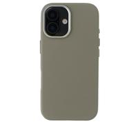 Accezz Coque arrière Mesh avec MagSafe pour Apple iPhone 16 - Gris foncé