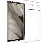 Accezz Coque arrière transparente pour le Google Pixel 7a - Transparent