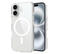 Accezz Coque arrière Xtreme Impact avec MagSafe pour Apple iPhone 16 - Transparent
