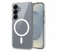 Accezz Coque arrière Xtreme Impact avec MagSafe pour Samsung Galaxy S25 - Transparent
