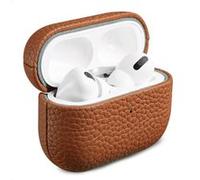 Accezz Coque en Cuir véritable pour AirPods Pro 2 Cognac G