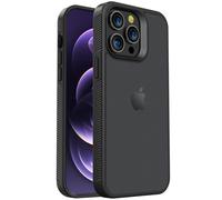 Accezz Coque Givrée Robuste pour iPhone 14 Pro Max - Noir