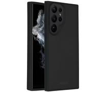 Accezz Coque Givrée Robuste pour Samsung Galaxy S23 Ultra - Noir