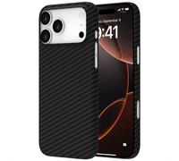 Accezz Coque Kevlar® MagSafe pour Apple iPhone 17 Pro Max - Noir