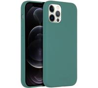Coque pour iPhone 12 Pro, iPhone 12 en silicone Vert