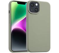 Accezz Coque Liquid Silicone avec MagSafe pour Apple iPhone 14 / 13 - Cooper Green