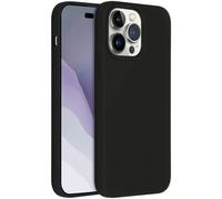 Accezz Coque Liquid Silicone avec MagSafe pour Apple iPhone 14 Pro Max - Noir