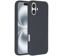 Accezz Coque Liquid Silicone avec MagSafe pour Apple iPhone 16 Plus - Bleu foncé