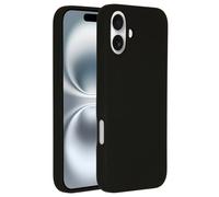 Accezz Accezz Coque Liquid Silicone avec MagSafe iPhone 16 Plus Noir Noir