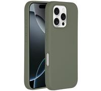 Accezz Coque Liquid Silicone avec MagSafe pour Apple iPhone 16 Pro Max - Cooper Green