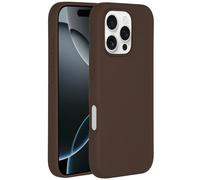 Accezz Accezz Coque Liquid Silicone avec MagSafe iPhone 16 Pro New Tea Brown Marron