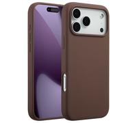 Accezz Coque Liquid Silicone avec MagSafe pour Apple iPhone 17 Pro Max - New Tea Brown