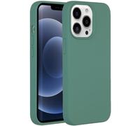 Accezz Coque Liquid Silicone avec MagSafe pour iPhone 13 Pro - Vert foncé