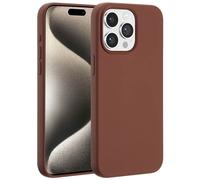 Accezz Coque Liquid Silicone avec MagSafe pour iPhone 15 Pro Max - New Tea Brown