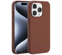 Accezz Coque Liquid Silicone avec MagSafe pour iPhone 15 Pro - New Tea Brown