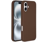 Accezz Coque Liquid Silicone avec MagSafe pour Apple iPhone 16 Plus - New Tea Brown