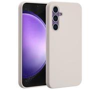 Accezz Coque Liquid Silicone avec MagSafe pour Samsung Galaxy S23 FE - Stone