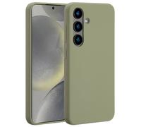 Accezz Coque Liquid Silicone avec MagSafe pour Samsung Galaxy S24 - Cooper Green