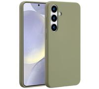Accezz Coque Liquid Silicone avec MagSafe pour Samsung Galaxy S24 Plus - Cooper Green