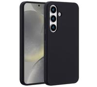 Accezz Coque Liquid Silicone avec MagSafe pour Samsung Galaxy S25 - Noir