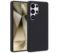 Accezz Coque Liquid Silicone avec MagSafe pour Samsung Galaxy S25 Ultra - Noir