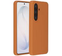 Accezz Coque Liquid Silicone avec MagSafe pour Samsung Galaxy S26 - Orange