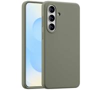 Accezz Coque Liquid Silicone avec MagSafe pour Samsung Galaxy S26 Plus - Cooper Green