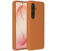 Accezz Coque Liquid Silicone avec MagSafe pour Samsung Galaxy S26 Plus - Orange
