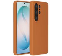 Accezz Coque Liquid Silicone avec MagSafe pour Samsung Galaxy S26 Ultra - Orange