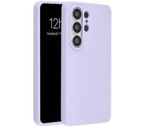 Accezz Coque Liquid Silicone avec MagSafe pour Samsung Galaxy S26 Ultra - Violet
