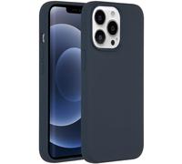 Accezz Accezz Coque Liquid Silicone pour iPhone 13 Pro Bleu foncé Bleu foncé