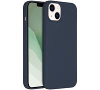 Accezz Coque Liquid Silicone pour iPhone 14 Plus - Bleu foncé