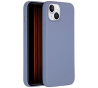 Coque pour iPhone 15 Plus en silicone Lavande Gray