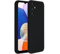 Accezz Coque Liquid Silicone pour Samsung Galaxy A14 (5G) - Noir