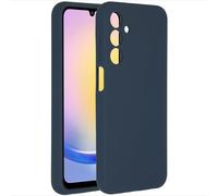 Coque pour Samsung Galaxy A25 (5G) en silicone Bleu foncé