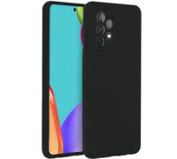 Coque pour Samsung Galaxy A52(s) en silicone Noir