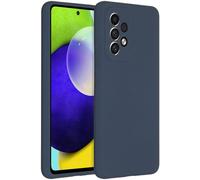 Accezz Accezz Coque Liquid Silicone Samsung Galaxy A53 Bleu foncé