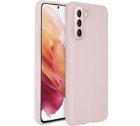 Accezz Coque Liquid Silicone pour Samsung Galaxy S21 - Rose