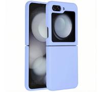 Accezz Coque Liquid Silicone pour Samsung Galaxy Z Flip 5 - Violet