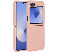 Accezz Coque Liquid Silicone pour Samsung Galaxy Z Flip 6 - Rose