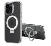 Accezz Coque Ring Stand avec MagSafe pour Apple iPhone 14 Pro Max - Transparent