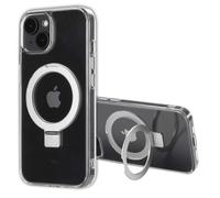 Accezz Coque Ring Stand avec MagSafe pour Apple iPhone 14 - Transparent