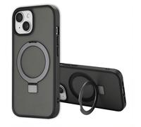 Accezz Coque Ring Stand avec MagSafe pour Apple iPhone 15 - Noir