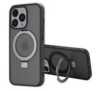 Accezz Coque Ring Stand avec MagSafe pour iPhone 13 Pro - Noir