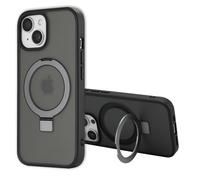 Accezz Ring Stand Backcover avec MagSafe pour iPhone 15 Pro - Noir