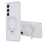 Accezz Coque Ring Stand avec MagSafe pour Samsung Galaxy S26 - Transparent