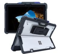 Accezz Accezz Coque Rugged avec support Microsoft Surface Go / Go 2 / Go 3 / Go 4 Noir Noir