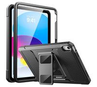 Accezz Coque Rugged Back pour Apple iPad 11 (2025) 11 pouces A16 / iPad 10 (2022) 10.9 pouces - Noir